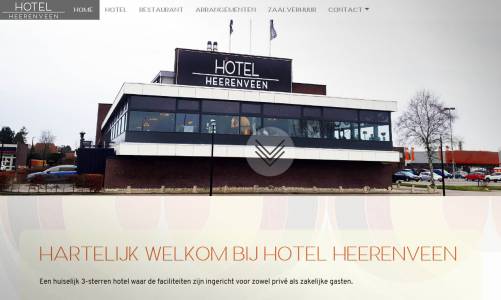 Nieuwe website Hotel Heerenveen
