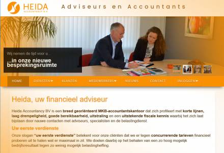 Heida Accountancy online weer bij de tijd