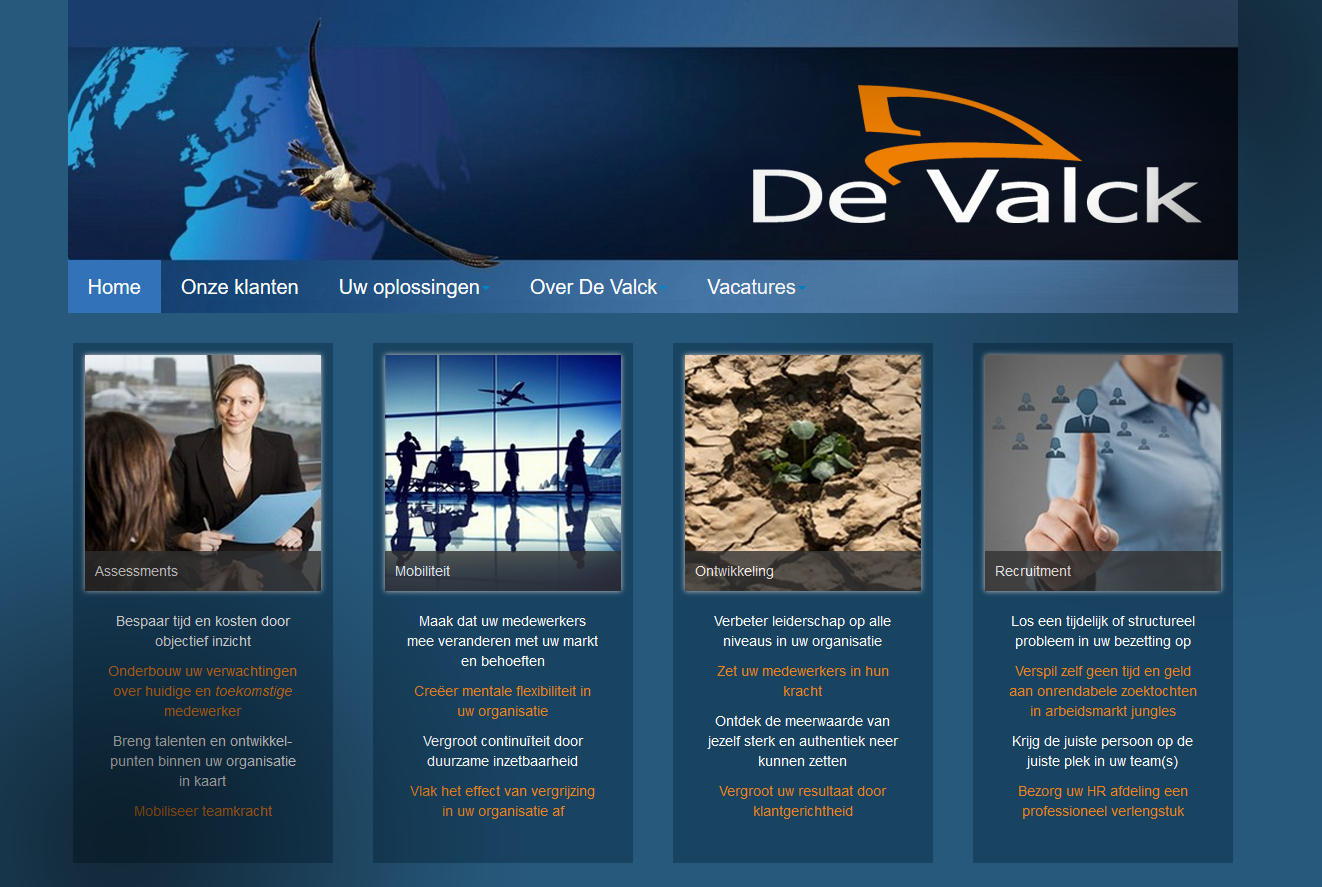 Nieuwe website voor De Valck Heerenveen